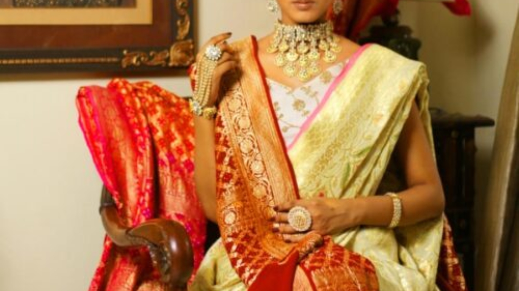 Buy Full Work Banarasi Saree With Blouse Piece Bengali Sari Banarasi Silk  Saree, Multi Color Saree , Silk Saree Free Shipping Online in India - Etsy