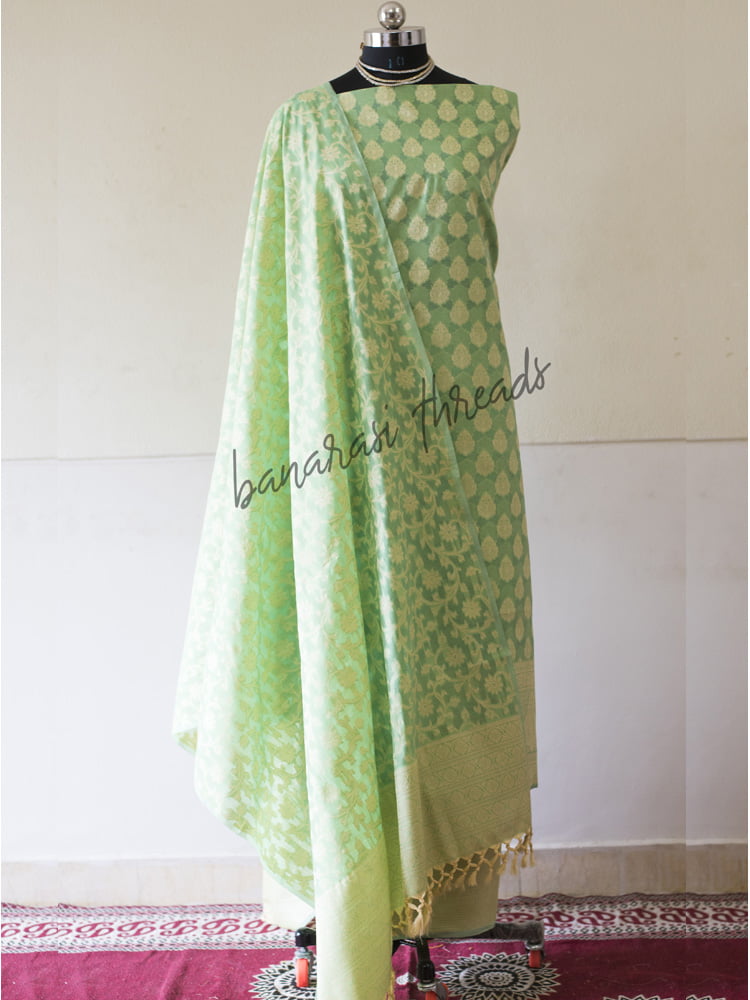 Premium Chanderi Silk Suits | Chanderi Silk Suits Set